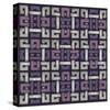 Large Knotted Weave (Purple)-Susan Clickner-Stretched Canvas
