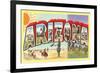 Large Letter Arizona-null-Framed Art Print