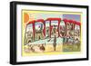 Large Letter Arizona-null-Framed Art Print