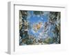 Large Medici Coat of Arms and Mars Setting War Ablaze with Lightning-Pietro da Cortona-Framed Giclee Print