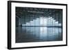 Large Modern Storehouse with Window at Wall-alexey05-Framed Photographic Print