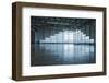 Large Modern Storehouse with Window at Wall-alexey05-Framed Photographic Print