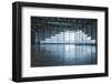 Large Modern Storehouse with Window at Wall-alexey05-Framed Photographic Print