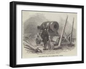 Large Mortar, Cast at the Vauxhall Foundry, Liverpool-null-Framed Giclee Print