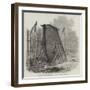 Large New Caisson for the East and West India Dock Company-null-Framed Giclee Print