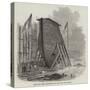 Large New Caisson for the East and West India Dock Company-null-Stretched Canvas