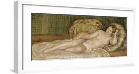 Large Nude, 1907-Pierre-Auguste Renoir-Framed Premium Giclee Print