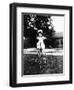 Large Play Doll Sits on a Period Tricycle, Ca. 1925-null-Framed Premium Photographic Print