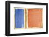 Large Quadrate I-Carmine Thorner-Framed Art Print