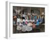 Large Quantity of Laundry Hanging from the Balcony of a Crumbling Building, Habana Vieja, Cuba-Eitan Simanor-Framed Photographic Print