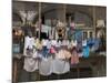 Large Quantity of Laundry Hanging from the Balcony of a Crumbling Building, Habana Vieja, Cuba-Eitan Simanor-Mounted Photographic Print