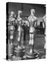 Large Replicas of Oscars Used for Decoration at Academy Awards Show-Leonard Mccombe-Stretched Canvas