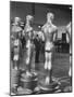 Large Replicas of Oscars Used for Decoration at Academy Awards Show-Leonard Mccombe-Mounted Photographic Print