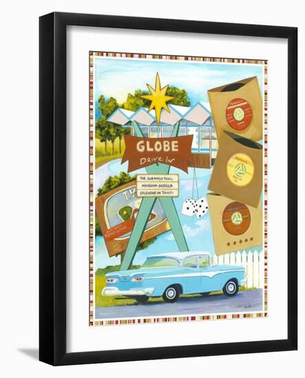 Large Retro Rama I-Kris Taylor-Framed Art Print