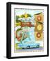 Large Retro Rama I-Kris Taylor-Framed Art Print