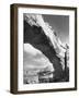 Large Rock Formation Forming a Bridge across Desert-Loomis Dean-Framed Photographic Print