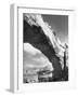 Large Rock Formation Forming a Bridge across Desert-Loomis Dean-Framed Photographic Print