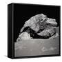 Large Rock on the Moon-null-Framed Stretched Canvas