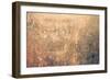 Large Rust Backgrounds-ilolab-Framed Art Print