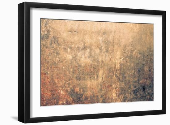 Large Rust Backgrounds-ilolab-Framed Art Print