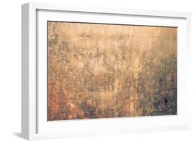 Large Rust Backgrounds-ilolab-Framed Art Print