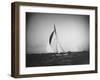 Large Sailboat Out at Sea-Wallace G^ Levison-Framed Photographic Print