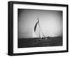 Large Sailboat Out at Sea-Wallace G^ Levison-Framed Photographic Print