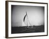 Large Sailboat Out at Sea-Wallace G^ Levison-Framed Photographic Print