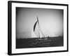 Large Sailboat Out at Sea-Wallace G^ Levison-Framed Photographic Print