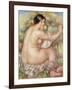 Large Seated Nude, 1912-Pierre-Auguste Renoir-Framed Giclee Print