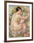 Large Seated Nude, 1912-Pierre-Auguste Renoir-Framed Giclee Print