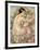 Large Seated Nude, 1912-Pierre-Auguste Renoir-Framed Giclee Print