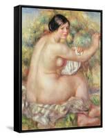 Large Seated Nude, 1912-Pierre-Auguste Renoir-Framed Stretched Canvas