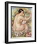 Large Seated Nude, 1912-Pierre-Auguste Renoir-Framed Giclee Print