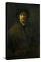 Large Self-Portrait, 1652-Rembrandt van Rijn-Stretched Canvas