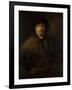 Large Self-Portrait, 1652-Rembrandt van Rijn-Framed Giclee Print