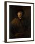 Large Self-Portrait, 1652-Rembrandt van Rijn-Framed Giclee Print