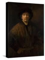 Large Self-Portrait, 1652-Rembrandt van Rijn-Stretched Canvas