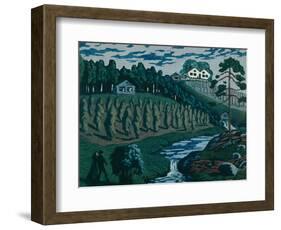 Large Sheaves-Nikolai Astrup-Framed Giclee Print
