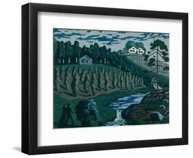 Large Sheaves-Nikolai Astrup-Framed Giclee Print