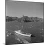 Large Ship Fleet in Ocean-null-Mounted Photographic Print
