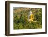 Large sitting Buddha statue near Maha Bodhi Ta Htaung Standing Buddha, Monywa, Myanmar (Burma)-Jan Miracky-Framed Photographic Print