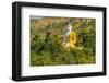 Large sitting Buddha statue near Maha Bodhi Ta Htaung Standing Buddha, Monywa, Myanmar (Burma)-Jan Miracky-Framed Photographic Print