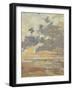 Large Sky, C.1888-95-Eugène Boudin-Framed Giclee Print