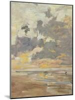 Large Sky, C.1888-95-Eugène Boudin-Mounted Giclee Print