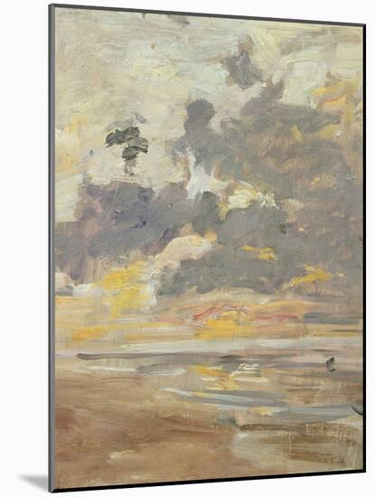 Large Sky, C.1888-95-Eugène Boudin-Mounted Giclee Print
