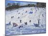 Large Snowman, Chatsworth, 2012-Andrew Macara-Mounted Giclee Print