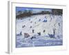 Large Snowman, Chatsworth, 2012-Andrew Macara-Framed Giclee Print