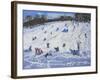 Large Snowman, Chatsworth, 2012-Andrew Macara-Framed Giclee Print