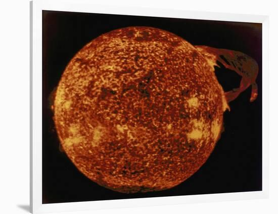 Large Solar Prominence in Extreme Ultraviolet Light, 1973-null-Framed Giclee Print